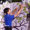 Không gian gửi trao thông điệp “Niềm tin vào đại biểu của Nhân dân”. (Ảnh: Trung Tuyến/TTXVN)