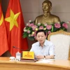 Phó Thủ tướng Chính phủ Trần Hồng Hà phát biểu chỉ đạo cuộc họp. (Ảnh: Phương Hoa/TTXVN)