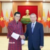 Tổng Bí thư Tô Lâm tiếp Quốc vương Bhutan Jigme Khesar Namgyel Wangchuck. (Ảnh: Thống Nhất/TTXVN)