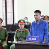 Bị cáo Thạch Xuân Đồng tại phiên tòa. (Ảnh: Thanh Hòa/TTXVN)
