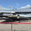 Máy bay chiến đấu F15 của không quân Singapore. (Ảnh: Việt Dũng/TTXVN)