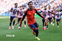 Torres tỏa sáng đưa Tây Ban Nha lên ngôi vô địch World Cup 2026. (Ảnh: AFP/TTXVN)