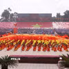 Chương trình nghệ thuật mở màn Lễ kỷ niệm, diễu binh, diễu hành 80 năm Cách mạng tháng Tám và Quốc khánh 2/9, tại Quảng trường Ba Đình (Hà Nội) sáng 2/9/2025. (Ảnh: Văn Điệp/TTXVN)
