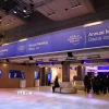 Quang cảnh khu vực trung tâm chính của hội nghị WEF Davos 2025. (Ảnh: Anh Hiển/TTXVN)
