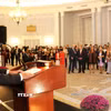 Đại sứ Việt Nam tại Canada Phạm Vinh Quang phát biểu tại Lễ kỷ niệm 79 năm Quốc khánh Việt Nam, hồi tháng Chín năm ngoái. (Ảnh minh họa: Trung Dũng/TTXVN)