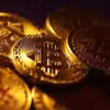 Hình ảnh minh họa đồng tiền điện tử Bitcoin. (Ảnh: Reuters/TTXVN)