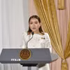 Thủ tướng Thái Lan Paetongtarn Shinawatra phát biểu tại Thủ đô Bangkok. (Ảnh: THX/TTXVN)