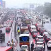 Giao thông trên đường phố Mumbai (Ấn Độ). (Ảnh : ANI/TTXVN)