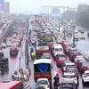 Giao thông trên đường phố Mumbai (Ấn Độ). (Ảnh : ANI/TTXVN)