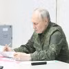 Tổng thống Nga Vladimir Putin tại cuộc họp ở Kursk ngày 12/3/2025. (Ảnh: THX/TTXVN)