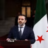 Người đứng đầu ngành ngoại giao trong chính quyền lâm thời Syria, ông Asaad Hassan al-Shibani trong cuộc họp báo tại Damascus, ngày 30/12/2024. (Ảnh: Reuters/TTXVN)