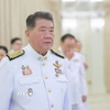 Ông Phumtham Wechayachai, lúc là Phó Thủ tướng kiêm Bộ trưởng Nội vụ Thái Lan, tại văn phòng Chính phủ ở Bangkok, ngày 3/7/2025. (Ảnh: THX/TTXVN)