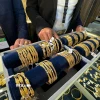 Trang sức vàng được trưng bày tại Cairo (Ai Cập). (Ảnh: THX/TTXVN)