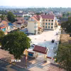 Trường Trung học cơ sở Thống Nhất - ngôi trường của hội người Việt Nam tỉnh Khammouane. (Ảnh: Đỗ Bá Thành/TTXVN)