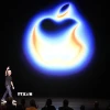 Giám đốc Điều hành Apple Tim Cook tại sự kiện ra mắt sản phẩm ở Cupertino, California (Mỹ), ngày 9/9/2025. (Ảnh: THX/TTXVN)