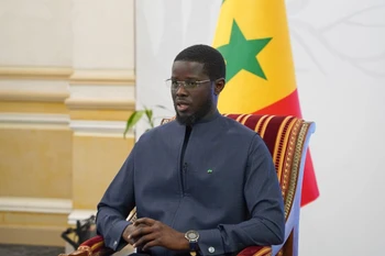Tổng thống Senegal Bassirou Diomaye Faye. (Ảnh: THX/TTXVN)