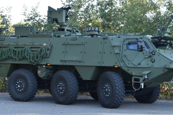 Xe thiết giáp Patria 6x6.( Ảnh: patriagroup.com) 