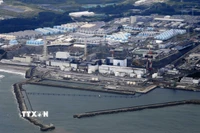 Nhà máy điện hạt nhân Fukushima Daiichi ở tỉnh Fukushima, Nhật Bản. Ảnh: Kyodo/TTXVN