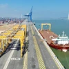 Cảng Hải Phòng. (Ảnh: TTXVN phát)