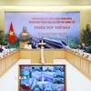 Thủ tướng Phạm Minh Chính chủ trì phiên họp thứ bảy của Ban Chỉ đạo các công trình trọng điểm, dự án quan trọng quốc gia lĩnh vực đường sắt. (Ảnh: Dương Giang/TTXVN)