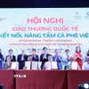 Ký kết biên bản thỏa thuận hợp tác trong khuôn khổ Hội nghị. (Ảnh: Hoài Thu/TTXVN.)
