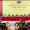 Quang cảnh Đại hội Đảng bộ Viện Hàn lâm khoa học và công nghệ Việt Nam lần thứ IX, nhiệm kỳ 2025-2030. (Ảnh: Khánh Hòa/TTXVN)