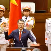 Thủ tướng Chính phủ Lê Minh Hưng tuyên thệ nhậm chức. (Ảnh: Dương Giang/ TTXVN)