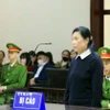 Bị cáo Hoàng Thị Thúy Lan, cựu Bí thư Tỉnh ủy Vĩnh Phúc (cũ). (Ảnh: Tuấn Anh/TTXVN)
