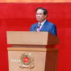 Thủ tướng Phạm Minh Chính phát biểu chỉ đạo. (Ảnh: Phạm Kiên/TTXVN)