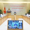 Thủ tướng Phạm Minh Chính, Trưởng Ban Chỉ đạo An ninh mạng quốc gia chủ trì Phiên họp thứ nhất của Ban Chỉ đạo. (Ảnh: Dương Giang/TTXVN)
