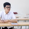 Theo Hoàng Quang Minh, bí quyết học tập của em khá đơn giản, với bất cứ môn học nào cũng phải học để hiểu bản chất thay vì chỉ ghi nhớ công thức hay mẹo làm bài. (Ảnh: Thế Duyệt/TTXVN)
