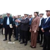 Phó Thủ tướng Chính phủ Bùi Thanh Sơn kiểm tra thực tế Dự án cao tốc Tuyên Quang- Hà Giang (giai đoạn 1), đoạn qua tỉnh Tuyên Quang. (Ảnh: Quang Cường/TTXVN)