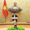 Thủ tướng Phạm Minh Chính chủ trì phiên họp. (Ảnh: Dương Giang/TTXVN)