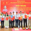 Đảng ủy Nòng cốt Cụm công nghiệp Diên Phú và Đắc Lộc (xã Diên Điền, tỉnh Khánh Hòa) tổng kết công tác Đảng. (Ảnh: TTXVN phát)