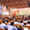 Khai mạc kỳ họp thứ tư Hội đồng Nhân dân thành phố Hà Nội khóa XVII. (Ảnh: Văn Điệp/TTXVN)