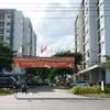 Khu chung cư nhà ở xã hội cho thuê Bệnh viện Ung bướu (phường Hòa Khánh, thành phố Đà Nẵng). (Ảnh: Quốc Dũng/TTXVN)