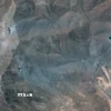 Hình ảnh vệ tinh Maxar cho thấy cơ sở hạt nhân Fordow tại Iran sau cuộc không kích của Mỹ ngày 22/6/2025. (Nguồn: Insider/TTXVN)