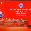 Đoàn Chủ tịch Đại hội điều hành Đại hội. (Ảnh: Vietnam+)