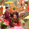 Việc tổ chức Lễ Khai Xuân theo đúng nghi thức truyền thống là sự khẳng định bản lĩnh văn hóa, giữ gìn hồn cốt dân tộc giữa dòng chảy hiện đại. (Ảnh: Thanh Tùng/ TTXVN)