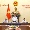 Chủ tịch Quốc hội Trần Thanh Mẫn phát biểu khai mạc Phiên họp. (Ảnh: Doãn Tấn/TTXVN)