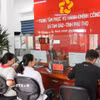 Xã Tam Đảo đã cải tạo, sửa chữa, nâng cấp khu lớp học cộng đồng của Ủy ban Nhân dân thị trấn Hợp Châu cũ thành Trung tâm phục vụ Hành chính công xã Tam Đảo hiện đại, phục vụ nhân dân. (Ảnh: Nguyễn Thảo/TTXVN)
