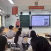 Một tiết học của thầy và trò Trường Trung học Cơ sở Tam Đảo. (Ảnh: Nguyễn Thảo/TTXVN)