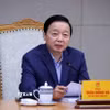 Phó Thủ tướng Trần Hồng Hà phát biểu chỉ đạo. (Ảnh: Văn Điệp/TTXVN)