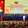 Đảng xác định tự chủ chiến lược trong thời kỳ mới. Trong ảnh: Tổng Bí thư Tô Lâm cùng các đồng chí lãnh đạo Đảng và Nhà nước với các đại biểu dự Đại hội đại biểu Đảng bộ Chính phủ lần thứ nhất. (Ảnh: Dương Giang/TTXVN)