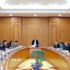 Quang cảnh buổi làm việc. (Ảnh: Phương Hoa/TTXVN)