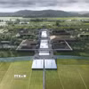 Phối cảnh Di tích Khu lưu niệm Chủ tịch Hồ Chí Minh tại huyện Nam Đàn (Nghệ An). (Ảnh: TTXVN phát)