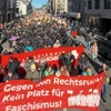 Biểu tình phản đối CDU/CSU phá bỏ “bức tường lửa” cực đoan ở Đức. (Nguồn: dw)