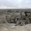 (Tư liệu) Quang cảnh thành phố Daraa bị tàn phá do xung đột tại Syria. (Ảnh: THX/TTXVN)