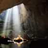 Vẻ đẹp của Sơn Đoòng, hang động tự nhiên lớn nhất thế giới trong Vườn Quốc gia Phong Nha-Kẻ Bàng. (Nguồn: TTXVN)