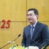 Ông Nguyễn Cảnh Toàn, Chủ tịch Ủy ban Nhân dân tỉnh Lạng Sơn. (Ảnh: Quang Duy/TTXVN)